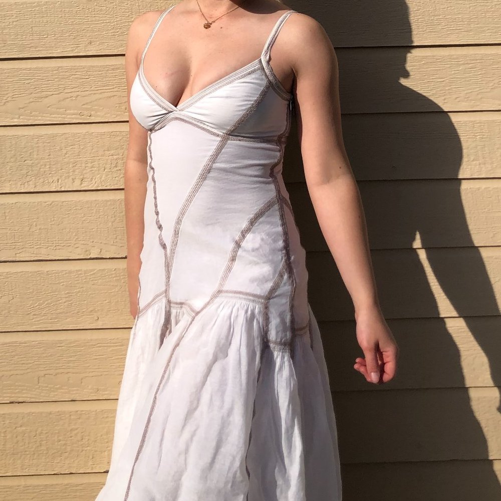 Armani Exchange White Dress Size 2
